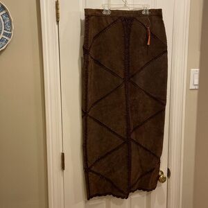 SMH Vintage Suede Skirt